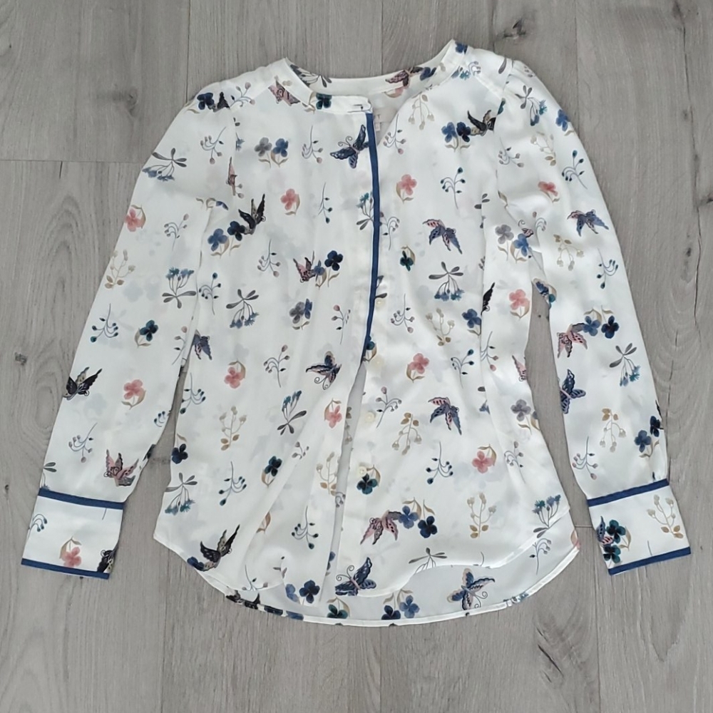 LOFT long sleeve blouse